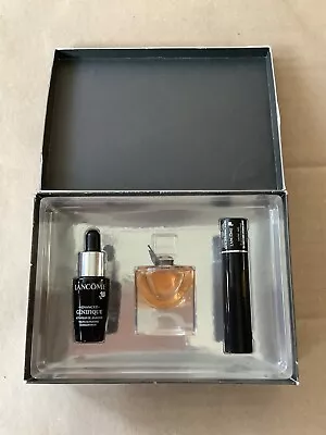 Lancome La Vie Est Belle EDP 4ml +Mini Mascara 2ml + Genifique 7ml Mini Gift Set • £15.99