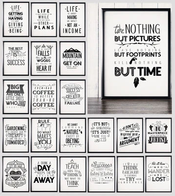 £2.99 • Buy Motivational Posters & Quote Prints A4 A3 Inspiring Typography