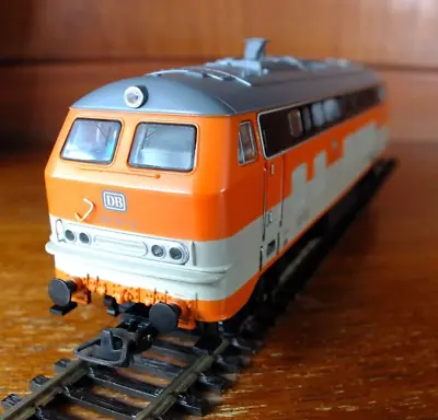 Mehano T293 HO Gauge DB BR 218 Diesel Loco In Orange/grey Livery • £150