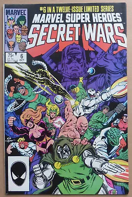 Marvel Super Heroes Secret Wars #6 Great Cover Art High Grade!! • £15.50