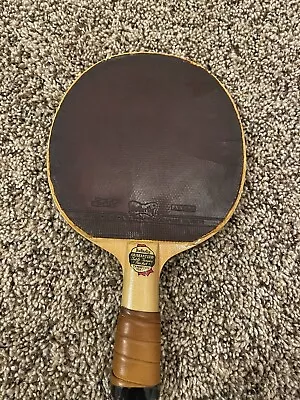 Butterfly Tamasu Table Tennis Ping Pong Paddle Tempest D13-LY W/vtg Bag & Balls • $19.99