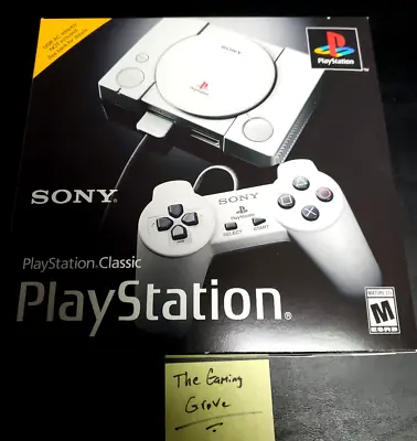 Sony PlayStation Classic Gray Console  - Brand New • $89.99
