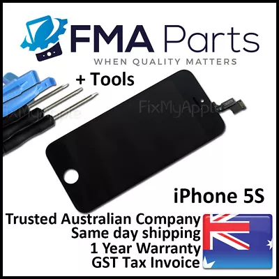 IPhone 5S/SE Black Front Glass Touch Screen Digitizer LCD Assembly Replacement • $24.95