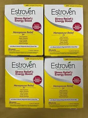 4 New Estroven Menopause Relief Stress Relief And Energy Boost READ DESC • $60