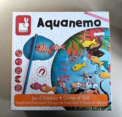 Janod Aquanemo Fishing Game - Brand New • £9.99
