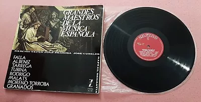 Grandes Maestros De La Musica Espanola Spain Import GF LP Zafiro Z-L 69 • $9.99