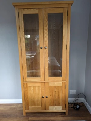 £50 • Buy Display Cabinet With Glass Doors