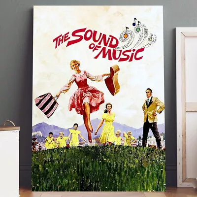 Canvas Print: The Sound Of Music Movie Poster Wall Art • $19.95