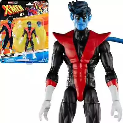 2024 Marvel X-Men '97 Retro Legends Animated NIGHTCRAWLER 6  Scale Hasbro Figure • $39.89