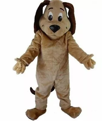 Dog Mascot Costume Dress Outfit Adult Cosplay Halloween Animal Party Unisex • $161.10