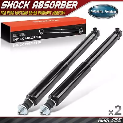 2Pcs Rear Side Shock Absorber For Ford Mustang 1982-1993 Fairmont Mercury Zephyr • $40.99