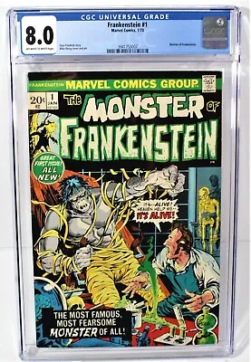 Frankenstein 1 CGC 8.0 The Monster Of Frankenstein  • $295