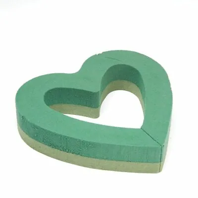 Oasis Wet Foam Backed Open Heart 10inch Frame - 1 Single Heart Or Pack Of 2 • £19.45