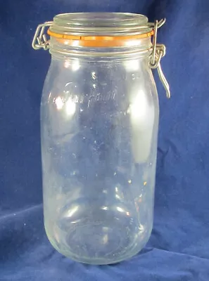 Vintage Canning Jar LE PARFAIT SUPER -  Huge Jar • $9.99