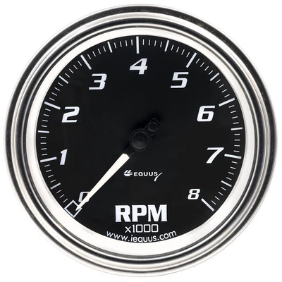 $93.99 • Buy Equus Tachometer Gauge 7068; 7000 Series 0 To 8000 RPM 3-3/8  Electric