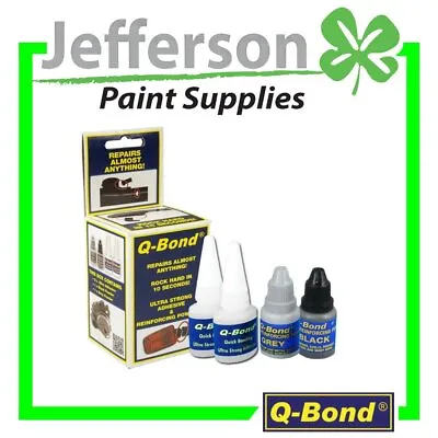 Q-Bond SMALL Plastic Repair KIT System Bonding Glue • $49.49