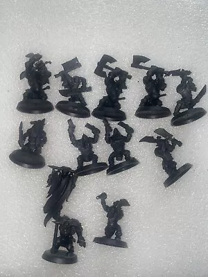 Warhammer 40k - Ork Boyz Nobz - Black Reach Squad • £20