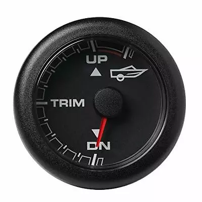 VDO Marine 2-1/16  (52mm) OceanLink Engine Trim Gauge - Black A2C1065830001] • $139.23