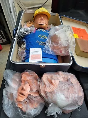 Armstrong Chris Clean Ambu Simulator II CPR Manikin W/ Rolling Case AA-6001 • $99.95