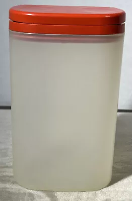 $13.94 • Buy Tupperware Vintage Cheese Keeper 1630-5 Red Shaker Lid 1631-5 Food Storage