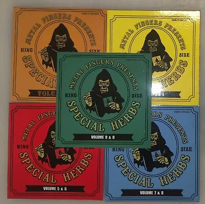 CUSTOM-MF Doom Metal Fingers Special Herbs Albums Stickers (5pk) • $10