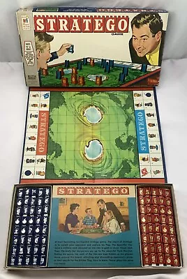 1961 Stratego Game By Milton Bradley Complete In Excellent Cond FREE SHIPPING • $69.99