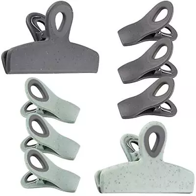 Cook With Color Set Of Eight Bag Clips 2 Large Heavy  Assorted Colors  Sizes  • $9.79