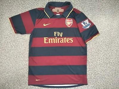 Arsenal London Robin Van Persie 2007-2008 Third Shirt Nike Size XLB Boys KIN • £31.20