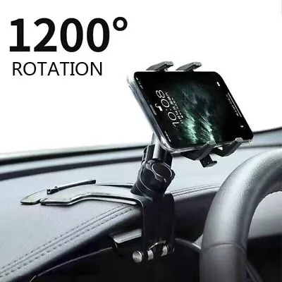 Universal Cell Phone GPS Car Dashboard Mount Holder Stand HUD Ven Clip On Cradle • $5.99