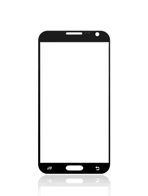 Replacement Front Glass Compatible For Samsung Galaxy Note 3 (Black) • $10.37