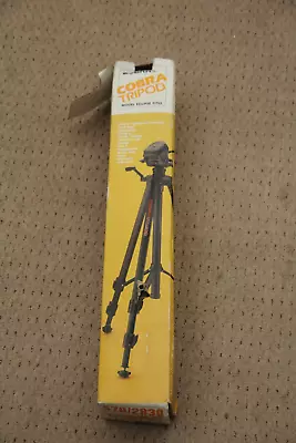 Cobra Tripod Model Eclipse CT23 Boxed - Unused Quick Release Pan Tilt Head • £22