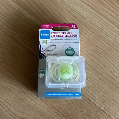 NEW MAM Perfect Collection Pacifier 6+ Months • $8.99