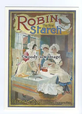 £1 • Buy Ad0724 - Robin Starch - Laundry - Reckitt & Sons -  Modern Advert Postcard