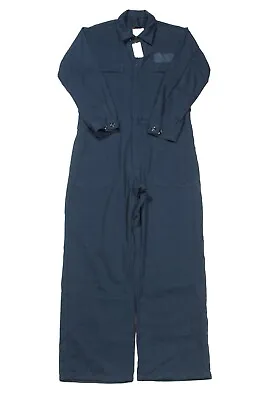 US NAVY Mechanic Coveralls Large Flight Boilersuit Boiler Suit Flame Fr 73AB • $46.76