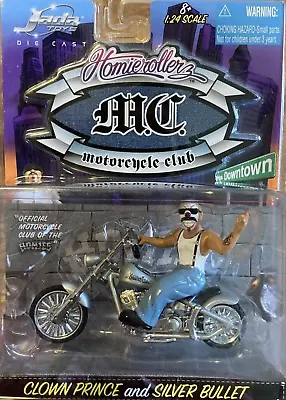 Homie Rollerz MC Motorcycle Club Clown Prince And Silver Bullet 1:24 Scale • $229