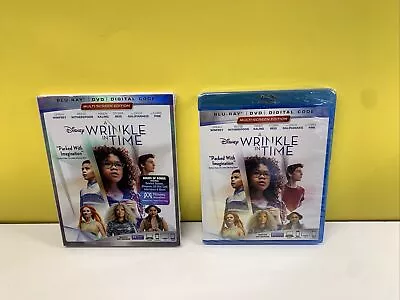 A Wrinkle In Time (Blu-ray 2018) Brand New & Sealed Free Shipping Disney • $6.99