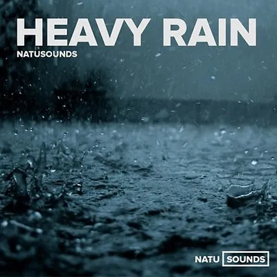 Heavy Rain Relaxation CD Natural Sounds Meditation Sleep Stress Relief Tinnitus • £4.95