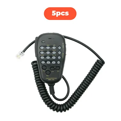 5X MH-48A6J MH-48 DTMF Microphone Yaesu FT-1807M FT-1900R FT-2600 FT-2800 Radios • $72.99