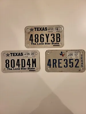 Vintage Motorcycle License Plates Lot • $17.50