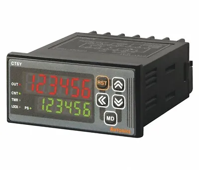 Autonics CT6Y-2P2 6-Digit 24VAC/24 To 48VDC Input Voltage Digital Counter/Timer • $69.95