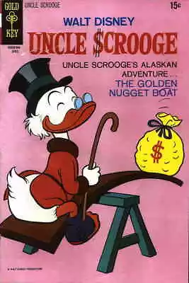 Uncle Scrooge (Walt Disney ) #86 FN; Gold Key | April 1970 Golden Nugget Boat - • $5.98