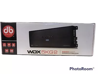 DB Drive WDX 5KG2 Amplifier 1 Ohm (5000 Watts) Class D Mono Block Amp • $348