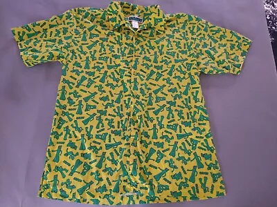 RARE VINTAGE 90s GUMBY PAJAMA/Lounge Shirt Size Medium Mens  • $45