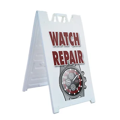 A-frame Sidewalk Watch Repair 24  X 36  Double Sided A-Frame Sidewalk Sign • $44.99