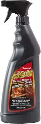 IMPERIAL CLEAR FLAME 2&1 Glass And Masonry Cleaner 25.4oz TOUGH ON SOOT • $16.88