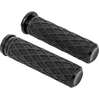 ARLEN NESS 500-007 Black Diamond Hand Grips For Harley Electronic TBW • $89.95