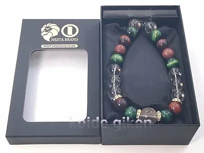 $20 • Buy Nesta Brand Stone Necklace RASTA