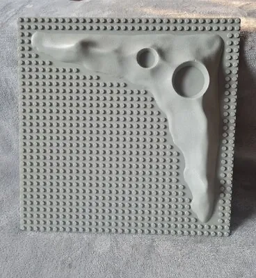 £17.95 • Buy LEGO Vintage LUNAR CRATER Moon Classic Space 3D BASE PLATE 1980 Board