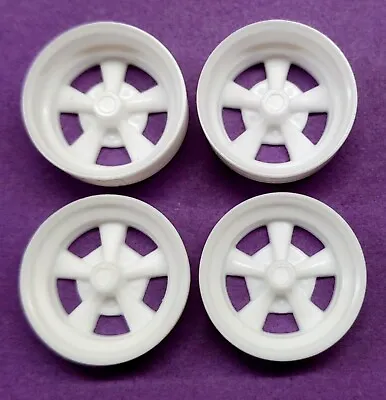 Resin 1/24 15  Cragar S/S Mag Wheels - Staggered Offset Street Set • $9.99