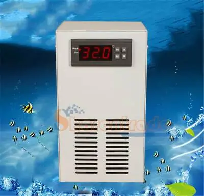 Electronic Water Chiller Aquarium Fish Tank Water Cooling And Heating + Pump NEW • $156.15